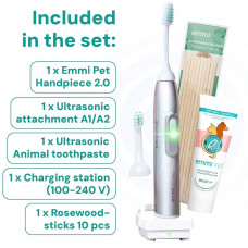 Emmi pet silver pro - strieborna kefka - novinka pre profesionalov