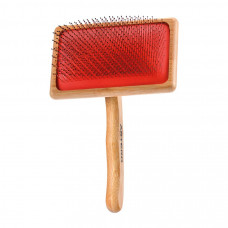 ARTERO JULIET - LONG PROTECTED PIN SLICKER L - kefa slicker s ochrannými koncovkami na zuboch ARTERO JULIET - LONG PROTECTED PIN SLICKER L - kefa slicker s ochrannými koncovkami na zuboch