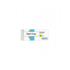 Zinok tbl. 120 x 15 mg Generica