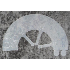 Golier ochranný Clic číry 40 cm