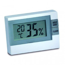 Teplomer s vlhkomerom interiérový digitálny