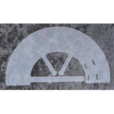 Golier ochranný Classic číry 7,5 cm