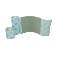 Bandáž PetFlex AFD Silver s absorpčnou penou 10 cm x 2,3 m
