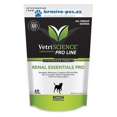 Vetri Science Renal essentials PRO Canine Kidney health žuv.tbl. 60 tbl.