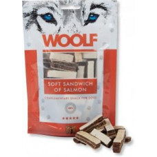 Pamlsok Woolf Dog Salmon Soft Sandwich 100 g