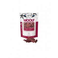 Pamlsok Woolf Dog Duck Soft Strips 100 g