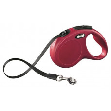 Vodítko Flexi Classic NEW páska S 5 m červené (do 15 kg)