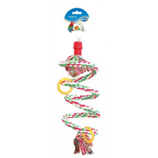 Hračka DUVO+ lano pre vtáky špirála 35 cm