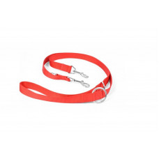 Vodítko DUVO+ Nylon Nastaviteľné červené 200 cm/ 25 mm