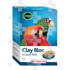 VL Orlux Clay Bloc Amazon River- ílová tehla pre väčšie papagáje 550 g
