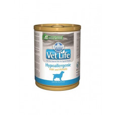 Farmina Vet Life dog hypoallergenic fish & potato konzerva 300 g