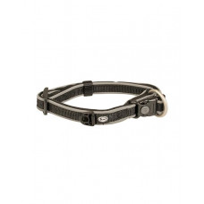 Obojok DUVO+ EXPLOR WEST nylon čierna farba 35-55cm/20 mm