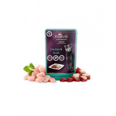 NUEVO cat Adult Chicken & Duck bal. 16 x 85 g kapsičky