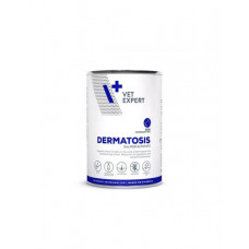 VetExpert VD dog 4T Dermatosis Salmon & Potatio konzerva 400 g