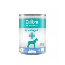 Calibra VD Dog Hypoallergenic  Insect&Salmon konzerva  6 x 400 g