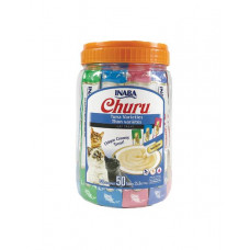 Pamlsok Inaba Churu cat Tuniak 4 príchute 50 túb 700 g