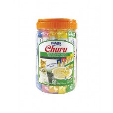 Pamlsok Inaba Churu cat Tuniak s Kuraťom 5 príchutí 50 túb 700 g