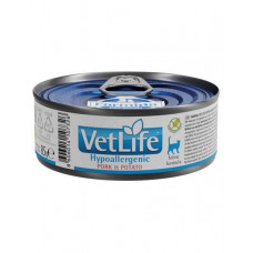 Farmina Vet Life cat hypoallergenic pork & potato konzerva 85 g
