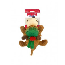Hračka Kong Dog Holiday Cozie Reindeer s pískatkom, polyester, 2024 M