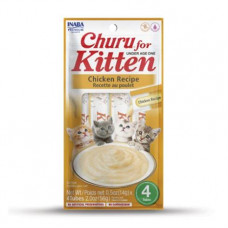 Pamlskok Inaba Churu Kitten cat Kura 4 tuby 56 g