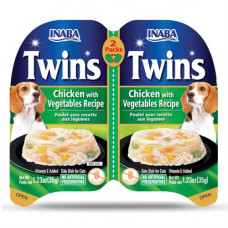 Inaba Twin Packs Dog Kapsička Kura so zeleninou 80 g