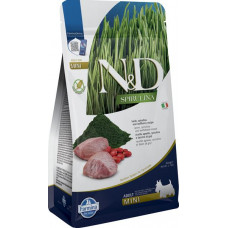Farmina N&D dog SPIRULINA (GF) puppy mini lamb and goji  0,8 kg
