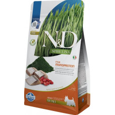 Farmina N&D dog SPIRULINA (GF) adult mini herring and goji  0,8 kg