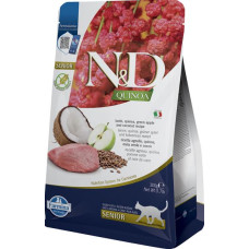 Farmina N&D cat QUINOA (GF) senior, lamb, green apple & coconut 0,3 kg