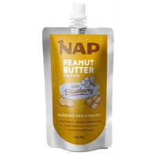 NAP Arašidové maslo pre psy - čučoriedka  120 ml