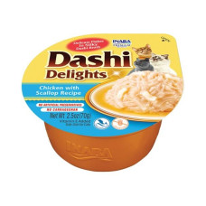 Inaba Dashi Delights cat Kura s hrebenatkou 70 g vanička