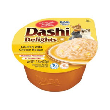 Inaba Dashi Delights cat Kura so syrom 70 g vanička