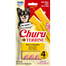Pamlsok Inaba Churu Terrine dog tekvica 4 x 15 g Pamlsok Inaba Churu Terrine dog tekvica 4 x 15 g