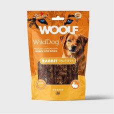 Pamlsok WOOLF WildDog Rabbit Twister 100 g Pamlsok WOOLF WildDog Rabbit Twister 100 g