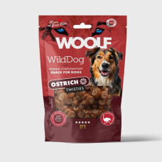 Pamlsok WOOLF WildDog Ostrich & Cod Twisties 100 g Pamlsok WOOLF WildDog Ostrich & Cod Twisties 100 g
