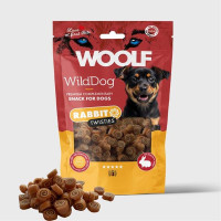 Pamlsok WOOLF WildDog Rabbit & Cod Twisties 100 g Pamlsok WOOLF WildDog Rabbit & Cod Twisties 100 g