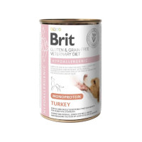 Brit Veterinary Diet Dog Can Hypoallergenic Monoprotein Turkey 400 g konzerva Brit Veterinary Diet Dog Can Hypoallergenic Monoprotein Turkey 400 g konzerva