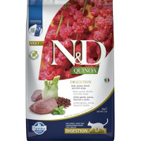Farmina N&D cat QUINOA (GF) adult, digestion, lamb & fennel 5 kg Farmina N&D cat QUINOA (GF) adult, digestion, lamb & fennel 5 kg
