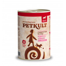 Petkult Konz. Junior Hovädzie - 2x400g
