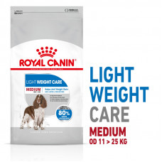 ROYAL CANIN ™ Canine Care Nutrition Medium Light Weight Care suché granuly pre psov - 3 kg