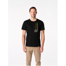 DIVIŠ Pánske tričko AGEN čierne