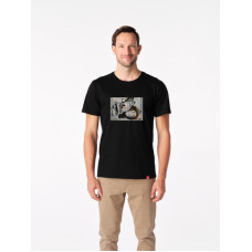 FILLA Pánske tričko AGEN čierne