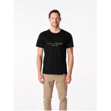 AGEN Pánske tričko čiernej potlačou TATATEAM