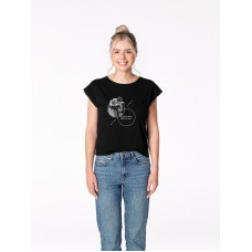 ZÁTOPKOVI Dámske tričko ALTA čierne