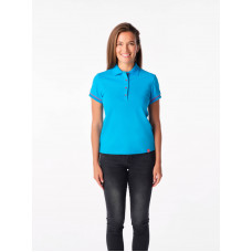 LOTA Dámska polokošeľa tyrkys-malina