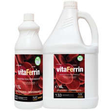 VitaFerrin pre maximálny výkon s poriadnou dávkou železa - Fľaša s dávkovačom, 1 l