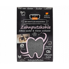 Vločky na čistenie zubov s aktívnym uhlím pre mačky - Vrecko 70g