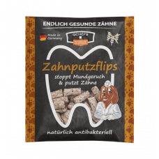 Tyčinky na čistenie zubov pre malých psov Zahnputzflips - Vrecko 35g