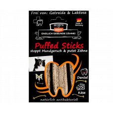 Tyčinky na čistenie zubov pre psov Vital Puffed Sticks - Vrecko 70g