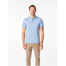 DAX Pánska polokošeľa s svetlo modrá