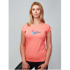 ALTA Dámske tričko koralové Beriem to nadhľadom